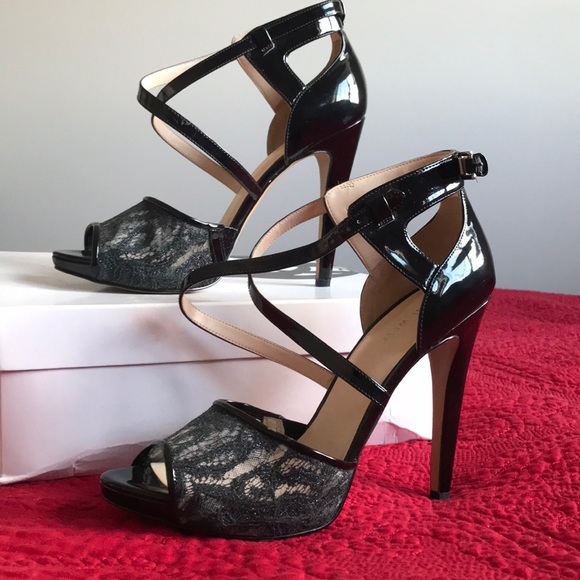 Nine West Open Toe Heels - Picture 1 of 4